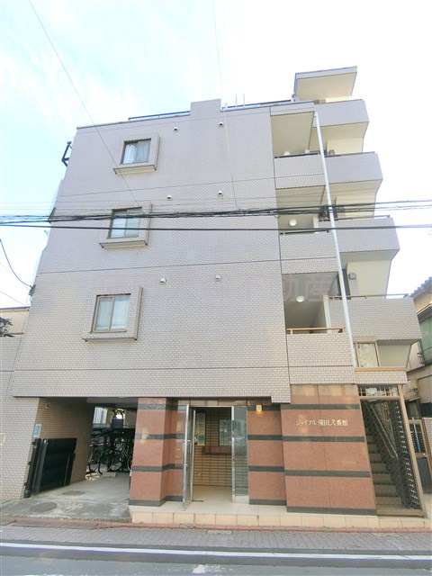 ジョイフル蒲田弐番館の外観|1991年11月築　RC鉄筋コンクリート造地上6階建て総戸数33戸の人気賃貸マンション　
東京都大田区南蒲田1丁目　JR京浜東北線蒲田駅徒歩15分、京浜急行本線京急蒲田駅徒歩5分
空港線糀谷駅徒歩9分