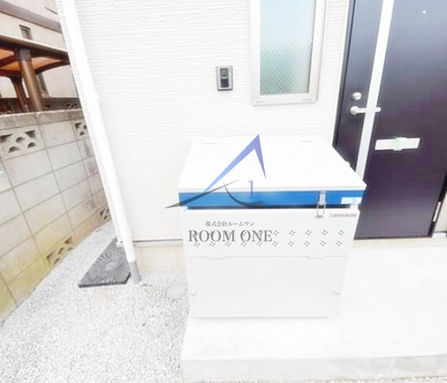 メゾンドソレイユ柴又のその他共用部分|敷地内ゴミ捨て場です。