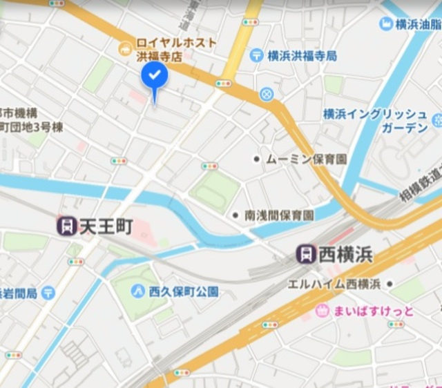 NSメゾン横浜の地図