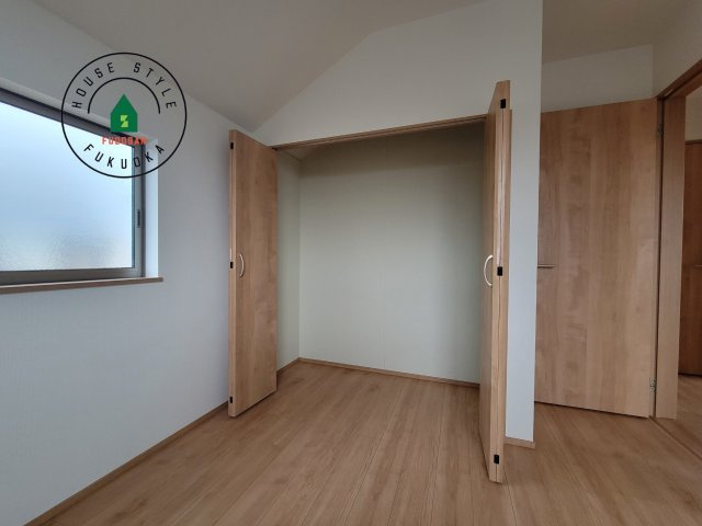 糸島市板持2丁目第1-2棟（A号棟）の内観：施工例|将来的に、琉球畳を引きまして和室風にすることも可能です。