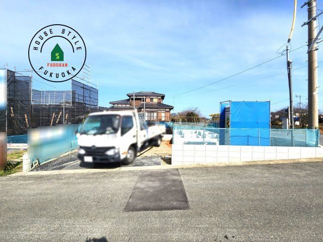 糸島市板持2丁目第1-2棟（B号棟）の外観|デザイン性のある外観です。