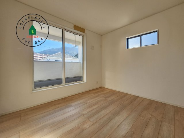 那珂川市今光8丁目第2-3棟（2号棟）の内観：施工例|主寝室です。