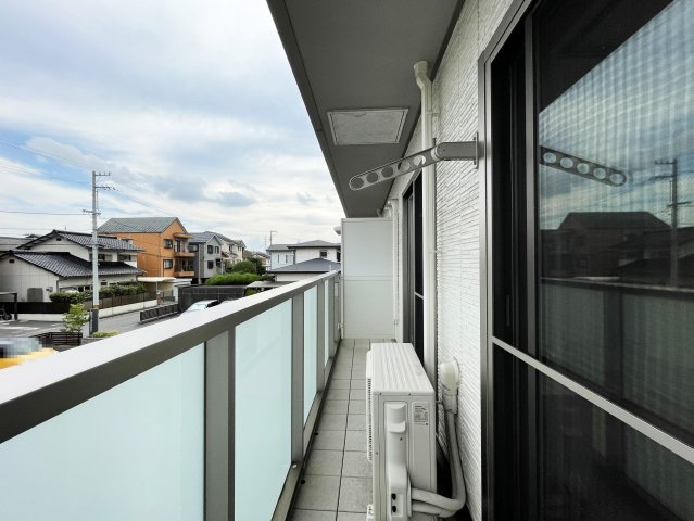 ベレオ一ツ橋のバルコニー