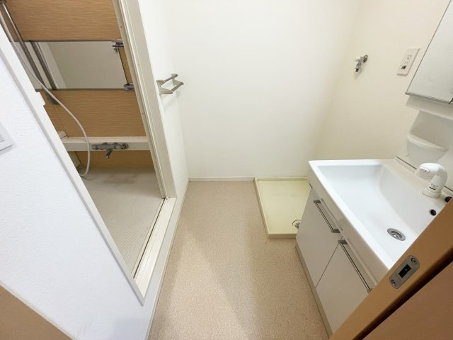 ベレオ一ツ橋の洗面所