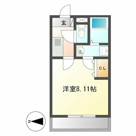【間取り】 | リブレア桜台【名古屋市賃貸・ネット無料】