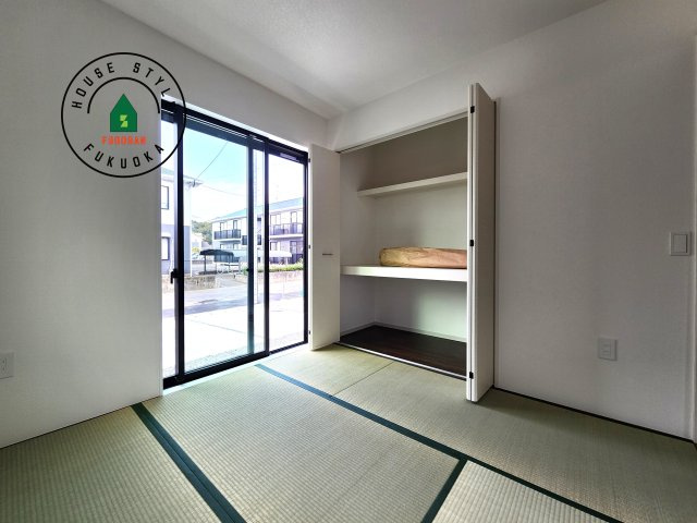 福岡市東区三苫2丁目第7-2棟(3号棟)の和室|柔らかい畳が心地よい和室