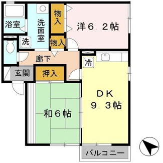 【間取り】 | スペースMHM A棟