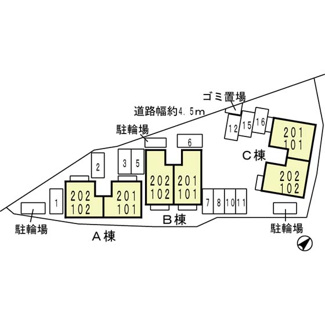 【区画図】 | スペースMHM A棟