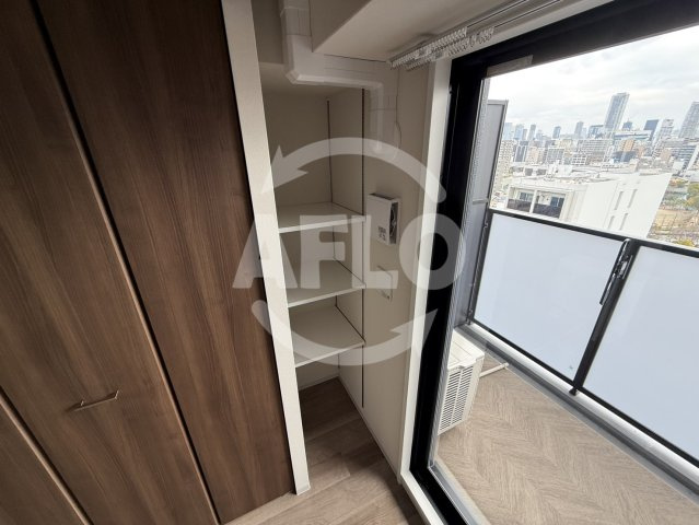 Alivis九条のバルコニー|Alivis九条　バルコニー