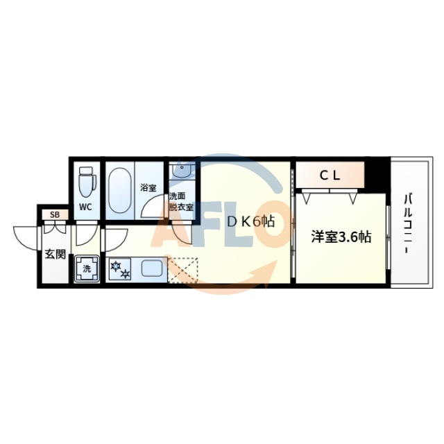 Alivis九条の間取り|Alivis九条　間取り