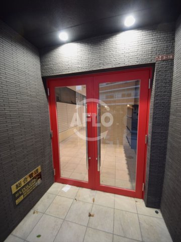 Parfect Life九条（旧グランエクラ九条）のロビー|Perfect Life九条（旧グランエクラ九条）　エントランスアポローチ