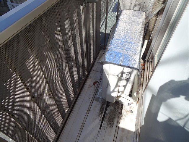 パークサイドヒルズのバルコニー