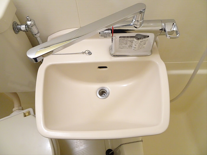 パークサイドヒルズの洗面所