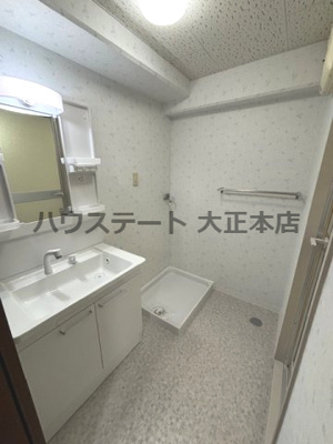 【洗面所】 | パレーシャル難波 仲介手数料無料