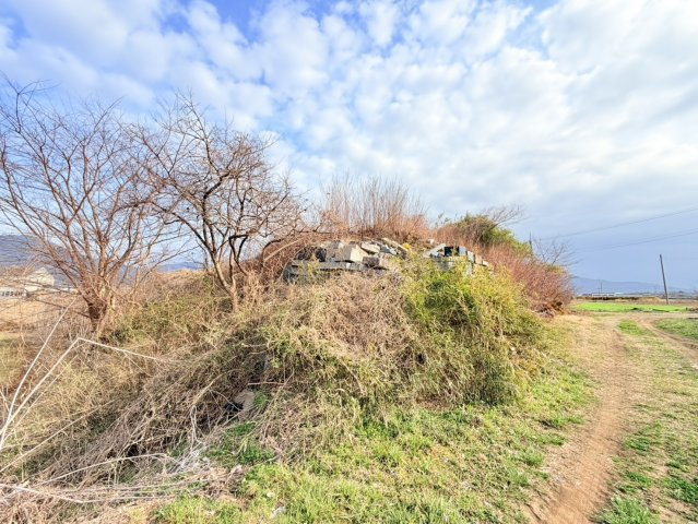 桜川市真壁町原方　売り土地の外観