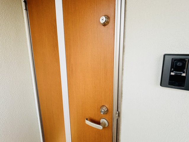 太宰府市朱雀４丁目のアパートの玄関|別号数タイプ