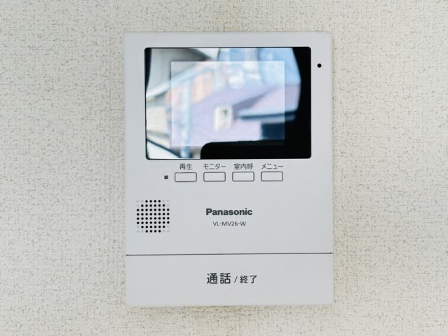 太宰府市朱雀４丁目のアパートのセキュリティ|別号数タイプ