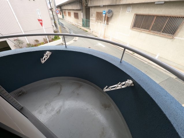 コスモ78のバルコニー