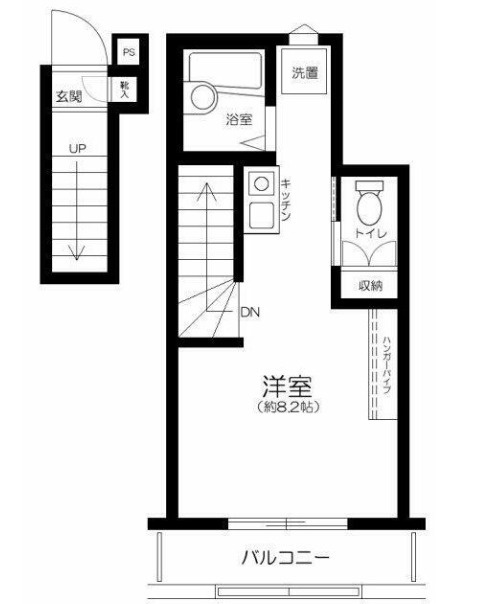 KTS笹塚の間取り