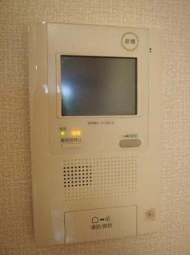 【セキュリティ】 | ルーブル早稲田六番館 | モニター付インターホンです。