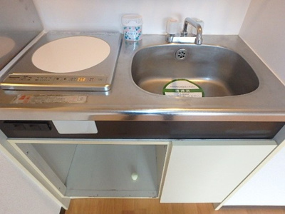 【キッチン】 | ライオンズマンションときわ台第２ | 1口IHコンロ