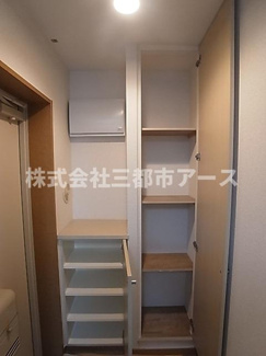 【収納】 | アクアコートT・F | アクアコートＴ・Ｆ　は三都市アース中延店へお任せください！　ご内覧可能なお部屋は物件現地お待ち合わせご案内可能です！別号室参考画像　反転タイプ