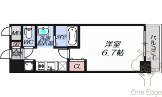【間取り】 | インザグレイス梅田北