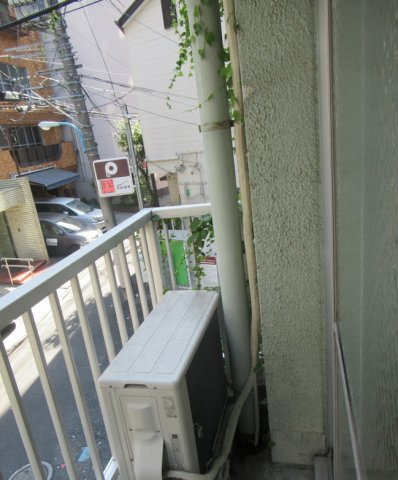 コーポ山吹のバルコニー