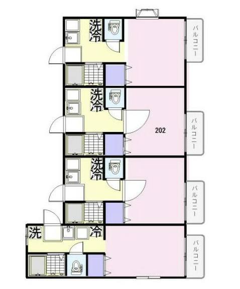 2nd PLANETの間取り