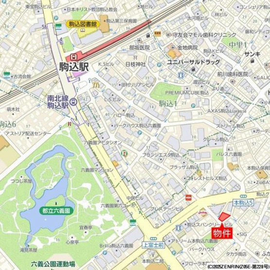 【地図】 | ジオエント駒込