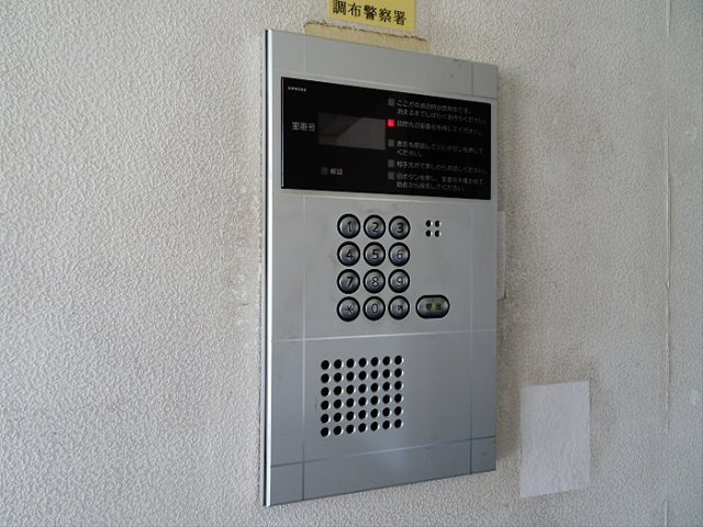 ベルエール調布のエントランス