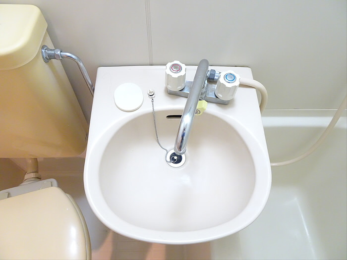 ベルエール調布の洗面所