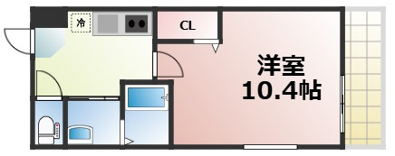 【間取り】 | フジパレス高井田西Ⅱ番館　仲介手数料無料