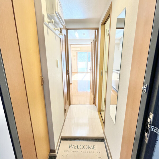 【玄関】レーベンス柏木