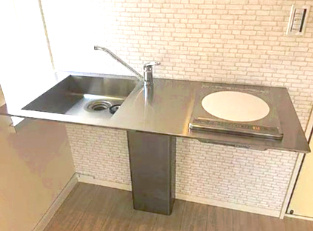 メゾンドゥSHINO美好町のキッチン