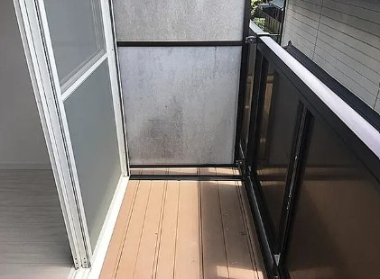 メゾンドゥSHINO美好町のバルコニー