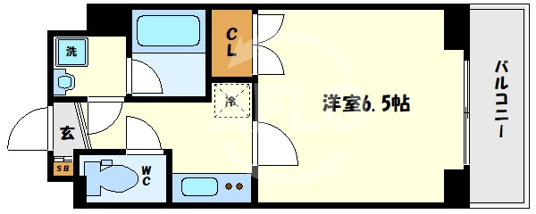Primavera Nakanoshima(プリマヴェーラナカノシマ）の間取り|Primavera Nakanoshima(プリマヴェーラナカノシマ）　開放感のある間取り