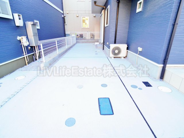 小川町1丁目戸建賃貸住宅の駐車場