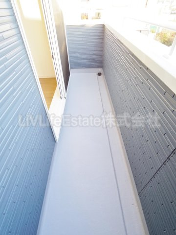 小川町1丁目戸建賃貸住宅のバルコニー