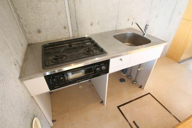 川崎市多摩区中野島６丁目の賃貸マンションのキッチン