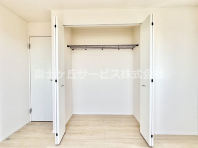 【収納】 | 三島市青木 4期 新築一戸建て 3号棟 | 寝室の収納です
