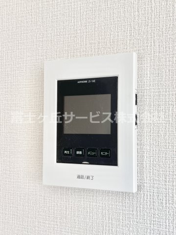 【セキュリティ】 | 三島市青木 4期 新築一戸建て 3号棟 | TVモニター付きインターフォンです