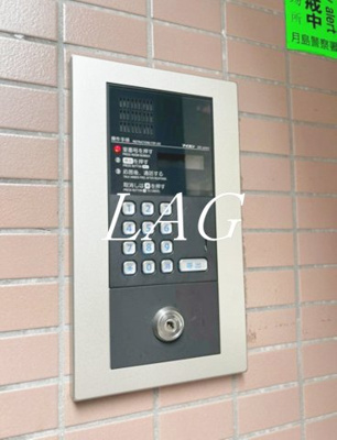 【セキュリティ】 | コンフォール勝どき | オートロックです。