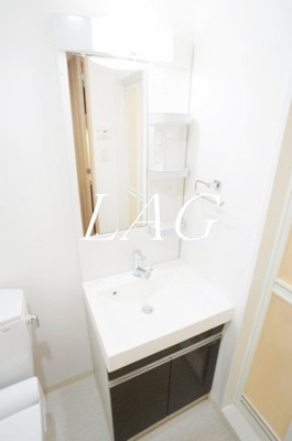 【洗面所】 | ジェノヴィア東日本橋駅前グリーンヴェール | 洗面台です。