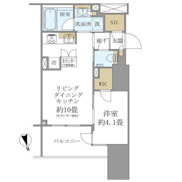 ディアナコート文京本郷台の間取り