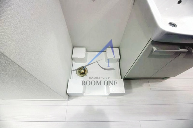 ドエル三ノ輪の設備|洗濯機置き場です。