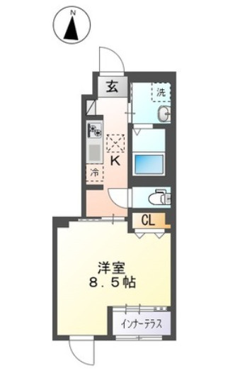 【間取り】 | ヒルステージ野方