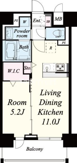 【間取り】 | セレーナコンフォルト天神橋