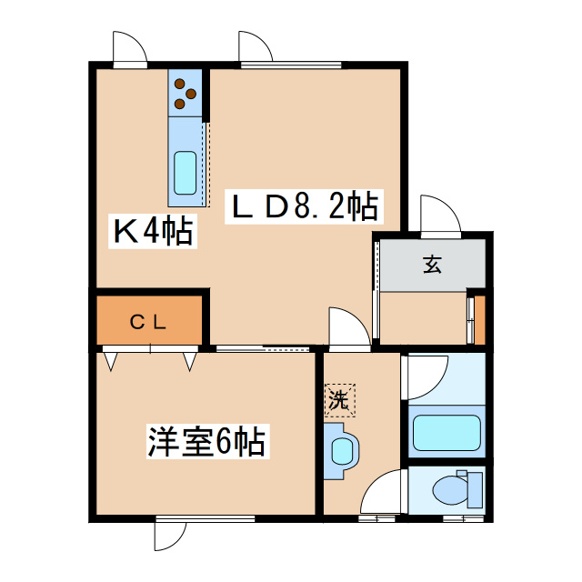 ブルーハーバーの間取り