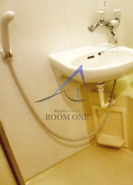 ヴィラさくらの洗面所|洗面台です。